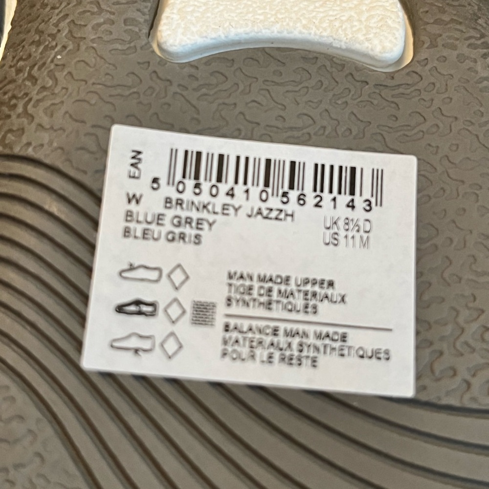Clarks Cloudsteppers Womens Brinkley Jazz Flip-Flops Blue Grey sz 11 NEW sandals - Picture 5 of 5